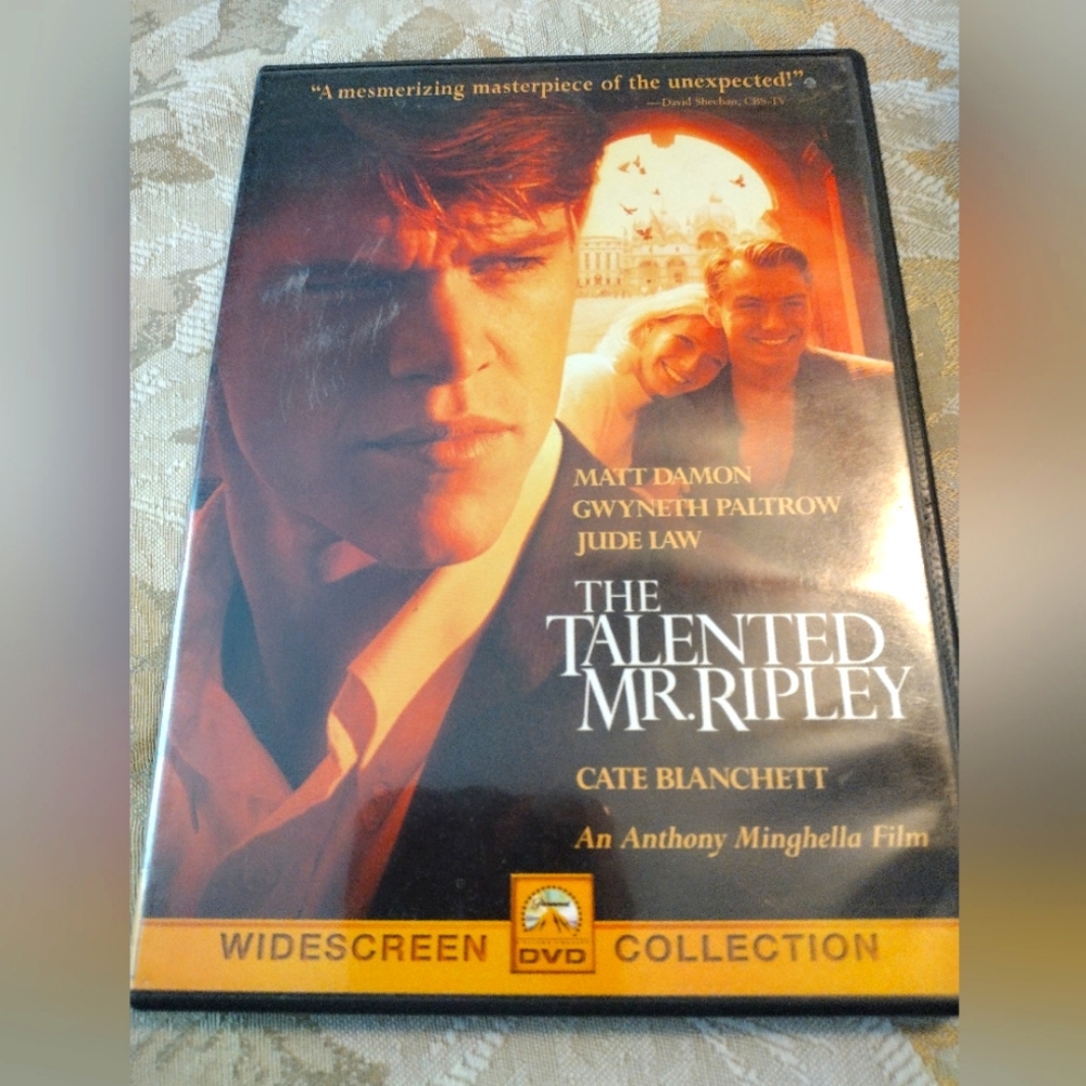 The Talented Mr. Ripley (1999) DVD Thriller/Drama